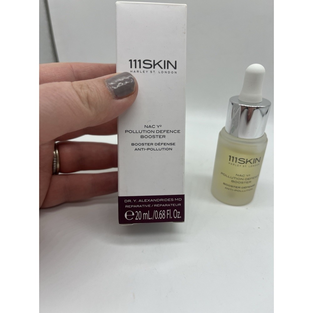 111Skin NAC Y2 Pollution DEFENSE Booster 0.68 fl oz in Box Anti Aging - Picture 3 of 8